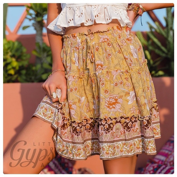 Little Gypsie's Favorite Summer Mini Skirt - Picture 2 of 11